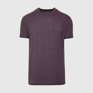 Heather Purple Crew Neck T-Shirt sold by True Classic