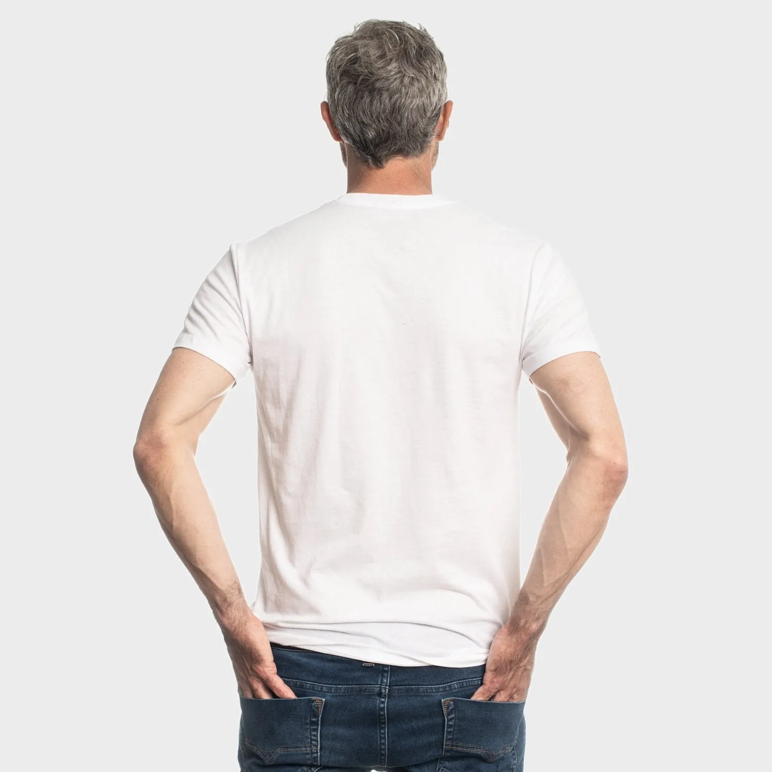 White Pocket Crew Tee sold by True Classic product image thumbnail 3