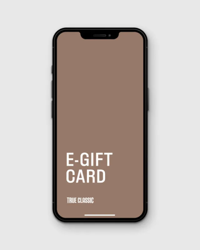 True Classic E-Gift Card sold by True Classic