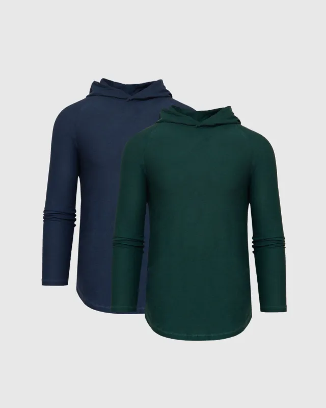 Cool Tones Active Hoodie 2-Pack sold by True Classic