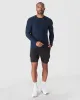 Dark Heather Cadet Long Sleeve Active Crew Neck sold by True Classic