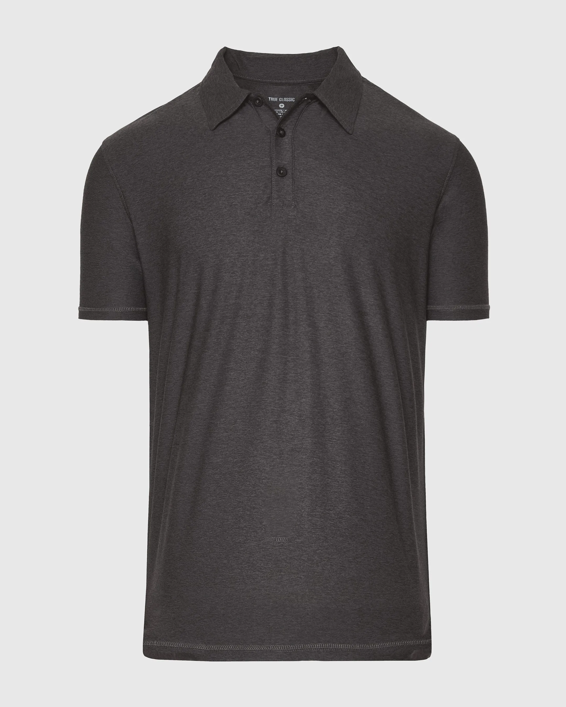 Dark Heather Tempest Active Short Sleeve Polo sold by True Classic product image thumbnail 2
