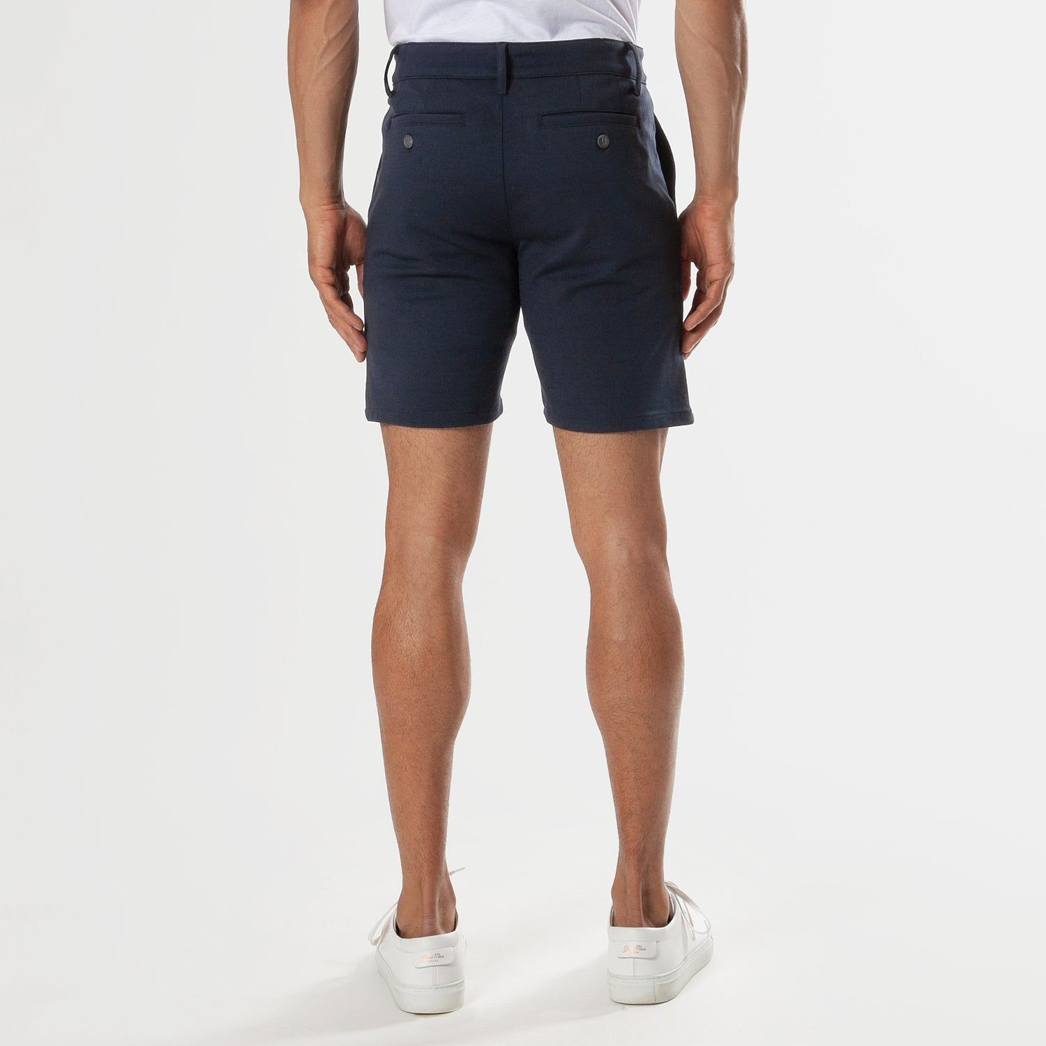 7" Navy Comfort Knit Chino Shorts sold by True Classic product image thumbnail 3
