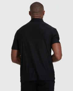 Black Active Polo sold by True Classic
