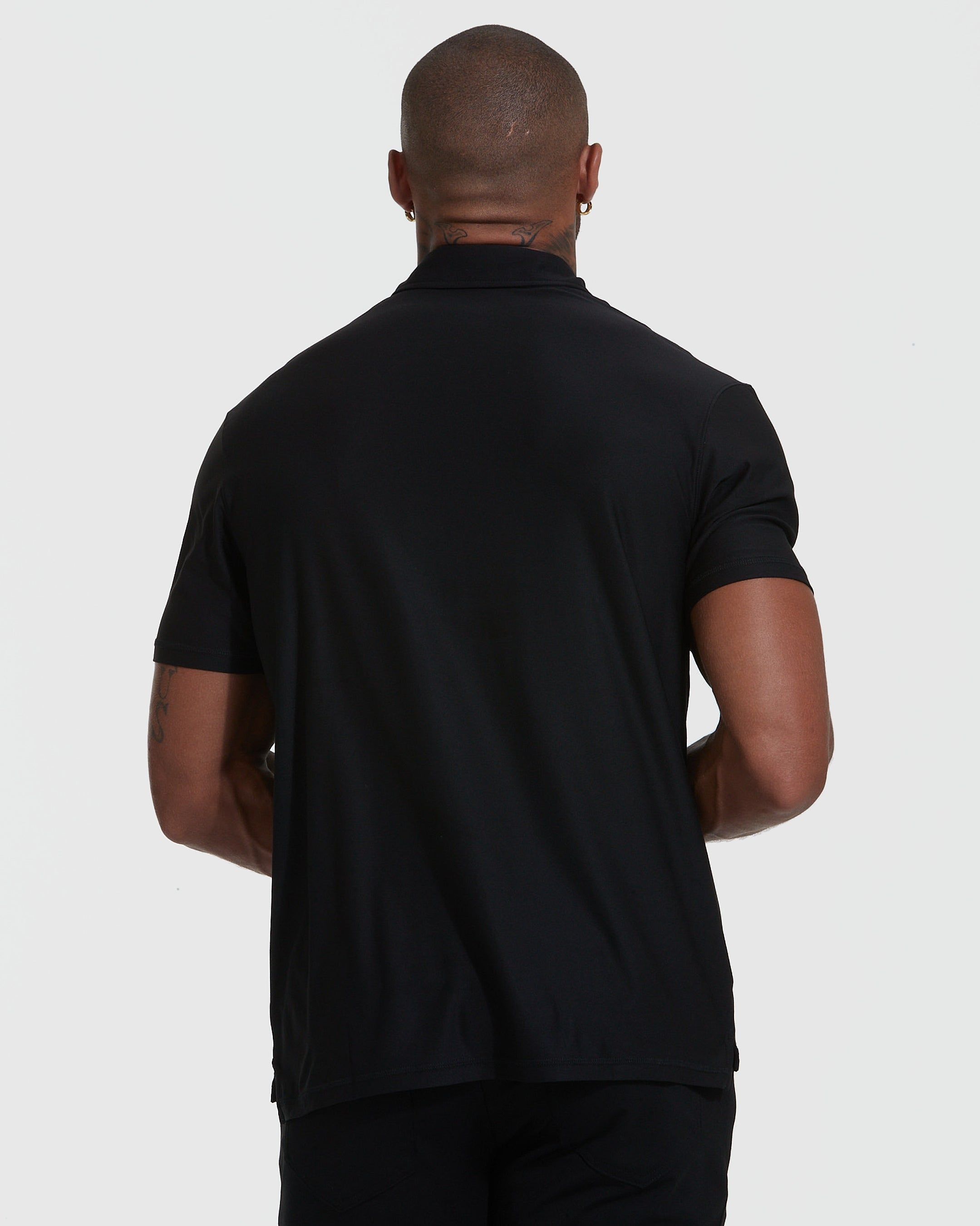 Black Active Polo sold by True Classic product image thumbnail 4