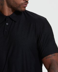 Black Active Polo sold by True Classic
