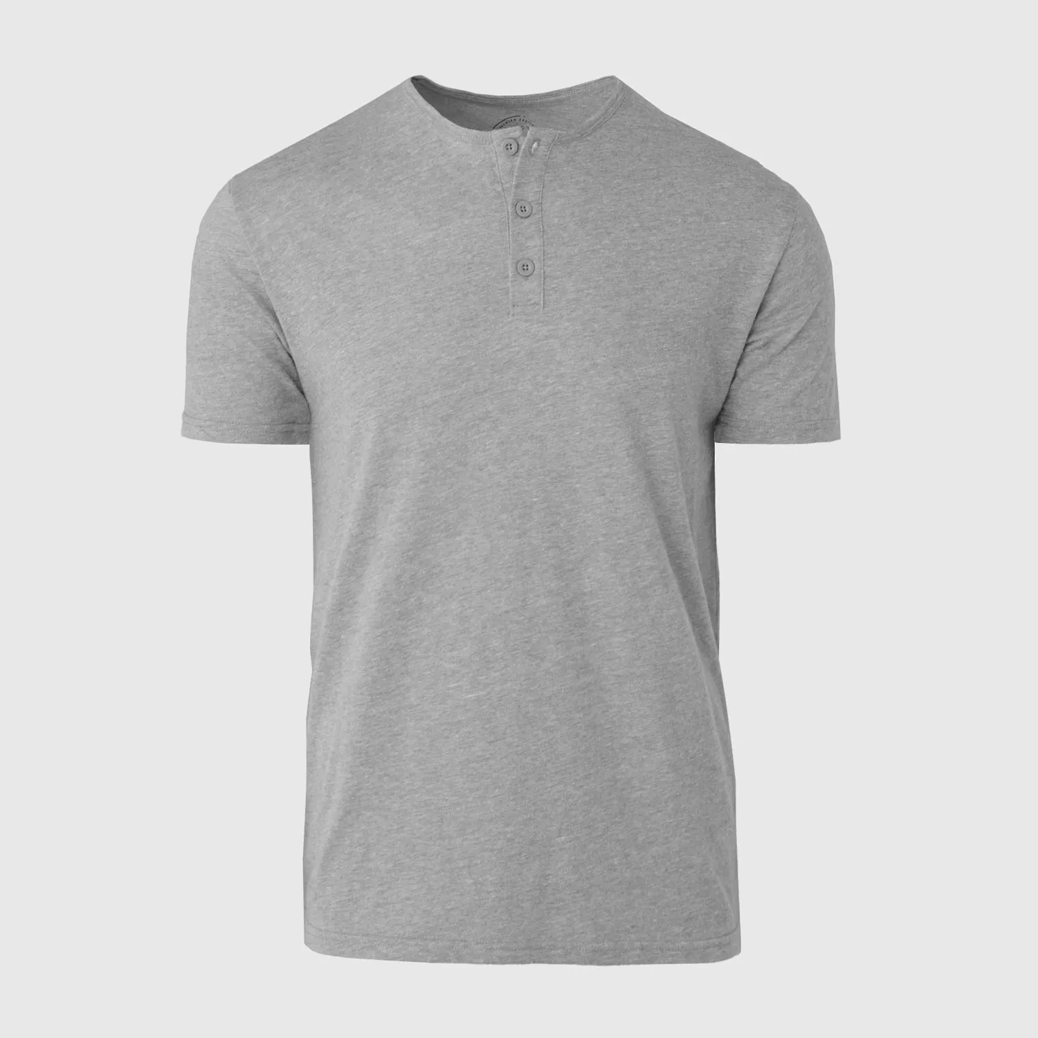Heather Gray Short Sleeve Henley sold by True Classic product image thumbnail 2