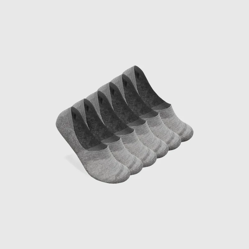 Heather Gray Never Show Socks 3-Pack sold by True Classic