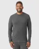 Charcoal Heather Gray Loungewear Long Sleeve Tee And Jogger Set sold by True Classic