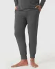 Charcoal Heather Gray Loungewear Long Sleeve Tee And Jogger Set sold by True Classic