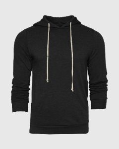 Black Pullover Fleece Hoodie sold by True Classic