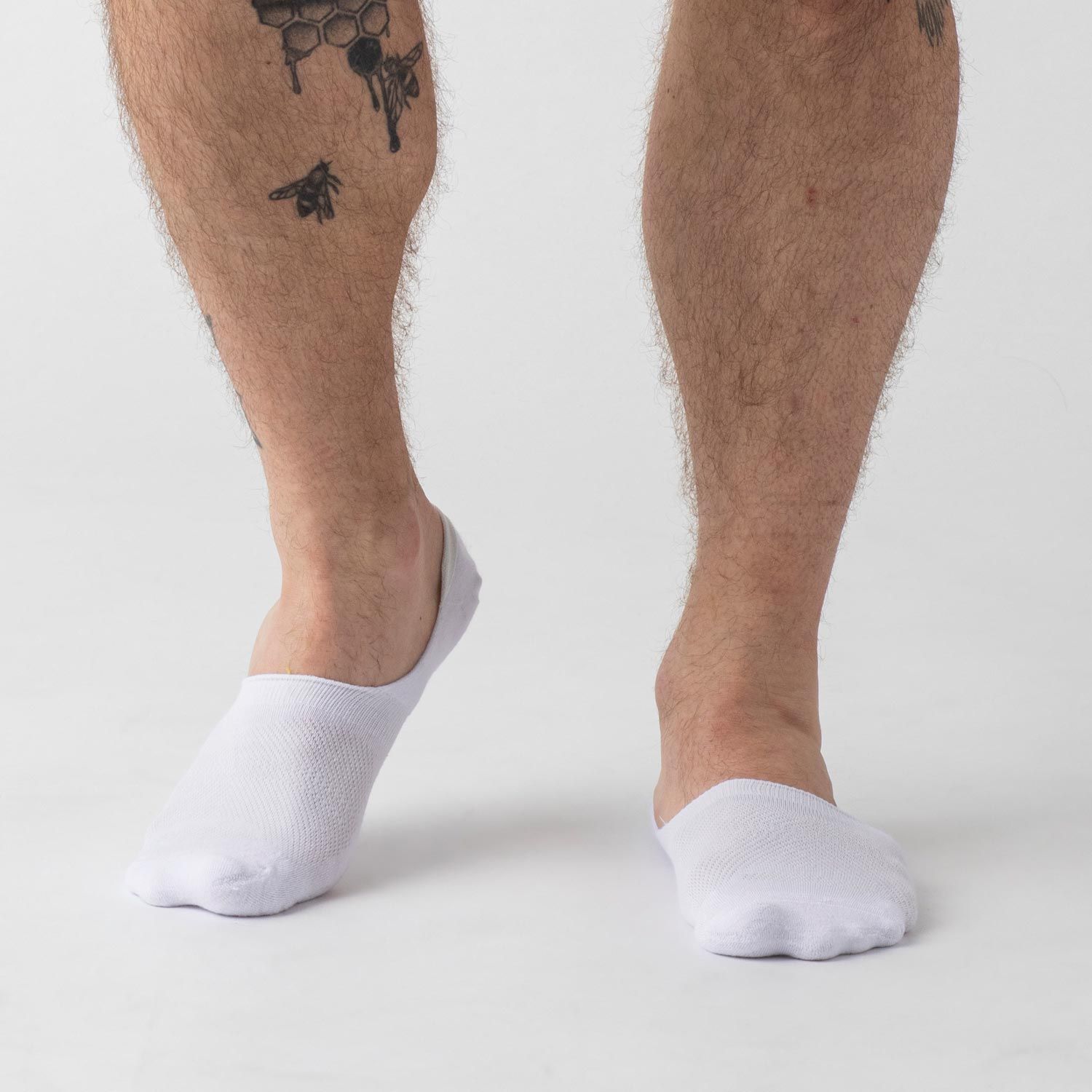 White Never Show Socks 3-Pack sold by True Classic product image thumbnail 2