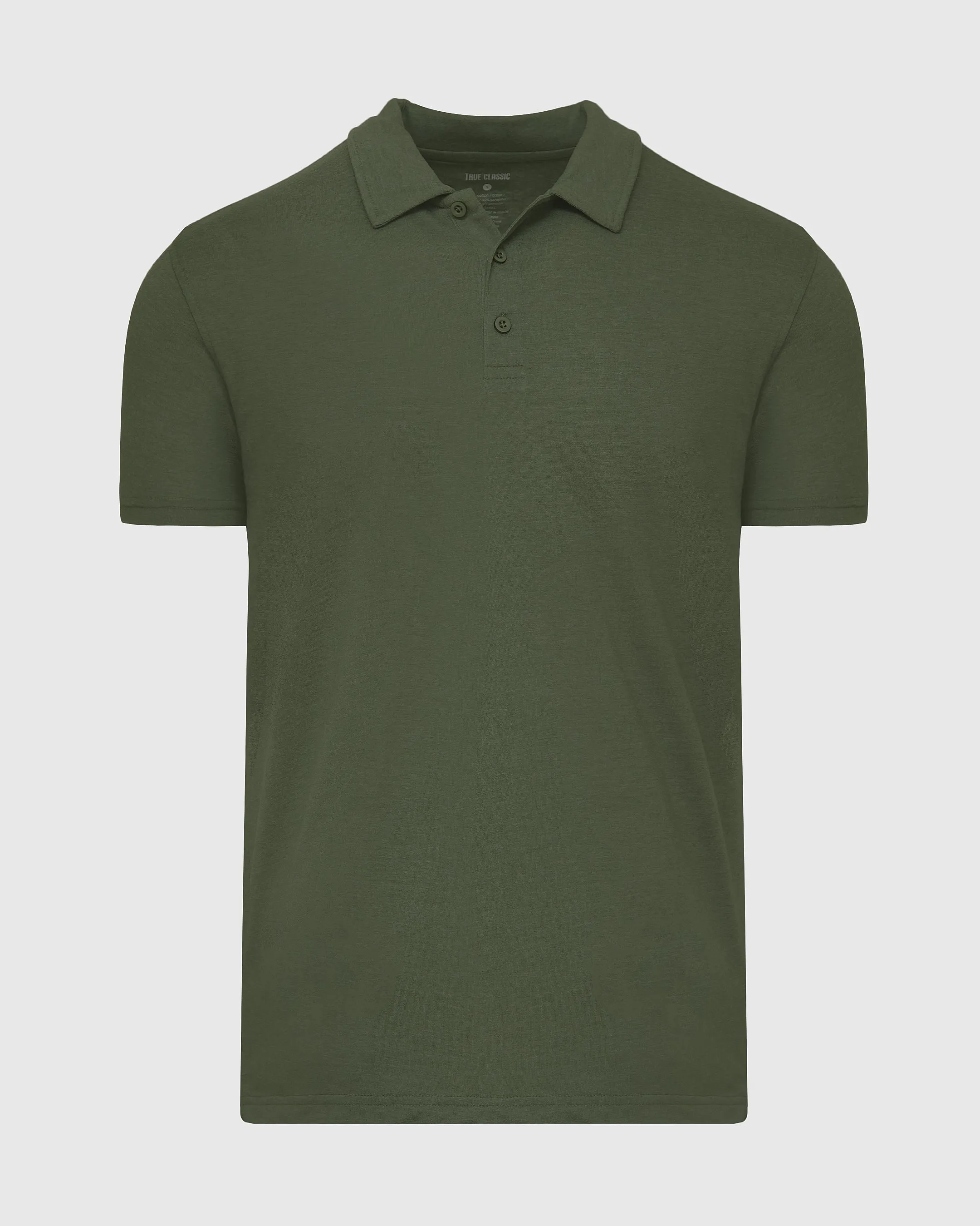 Racing Green Heather Short Sleeve Polo sold by True Classic product image thumbnail 2
