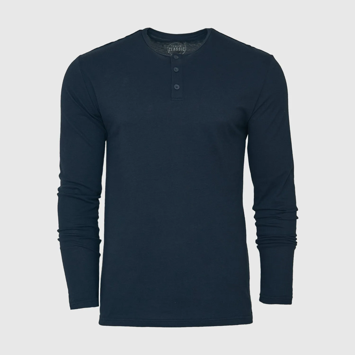 Navy Classic Long Sleeve Henley sold by True Classic product image thumbnail 2