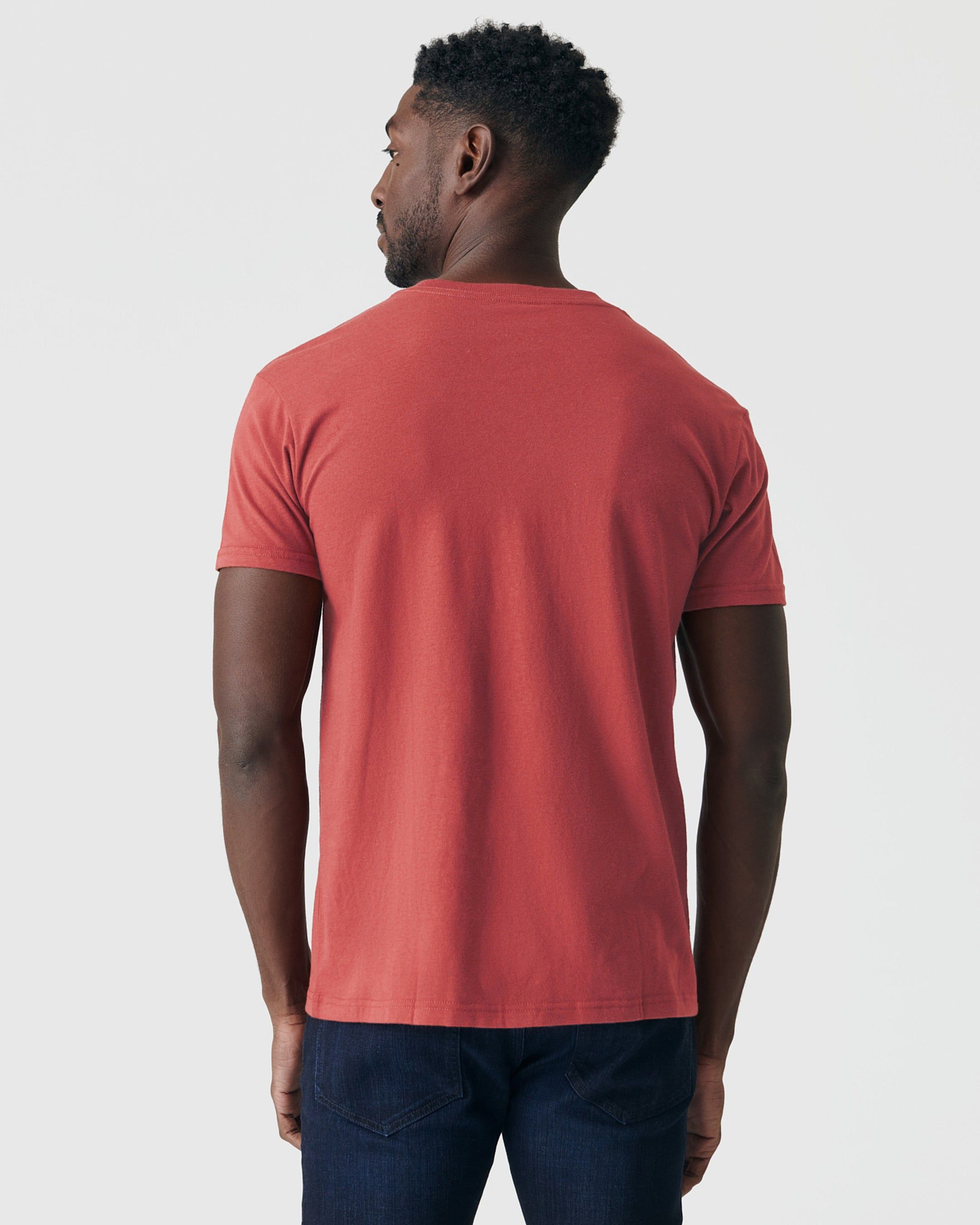 Cranberry V-Neck T-Shirt sold by True Classic product image thumbnail 3