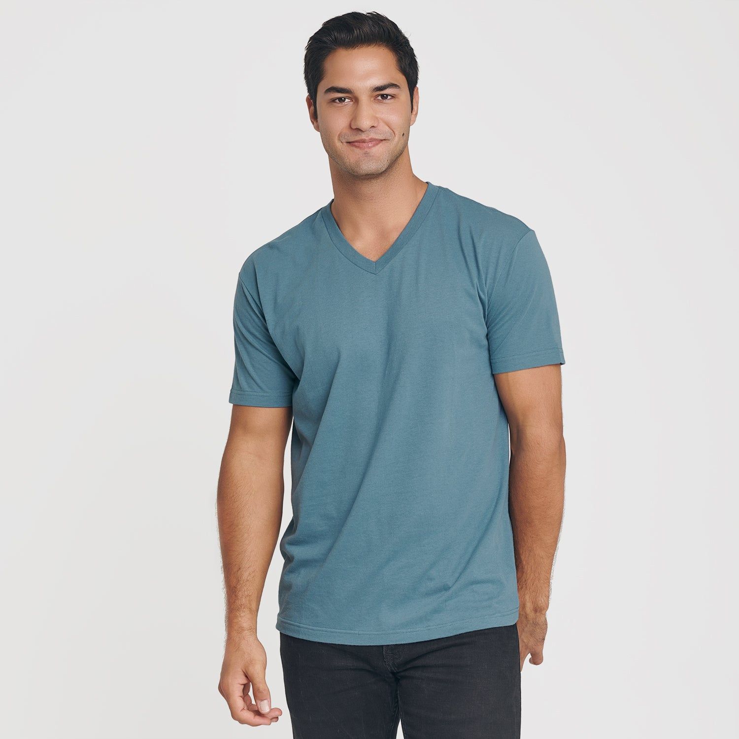 Light Heather V-Neck 3-Pack sold by True Classic product image thumbnail 2