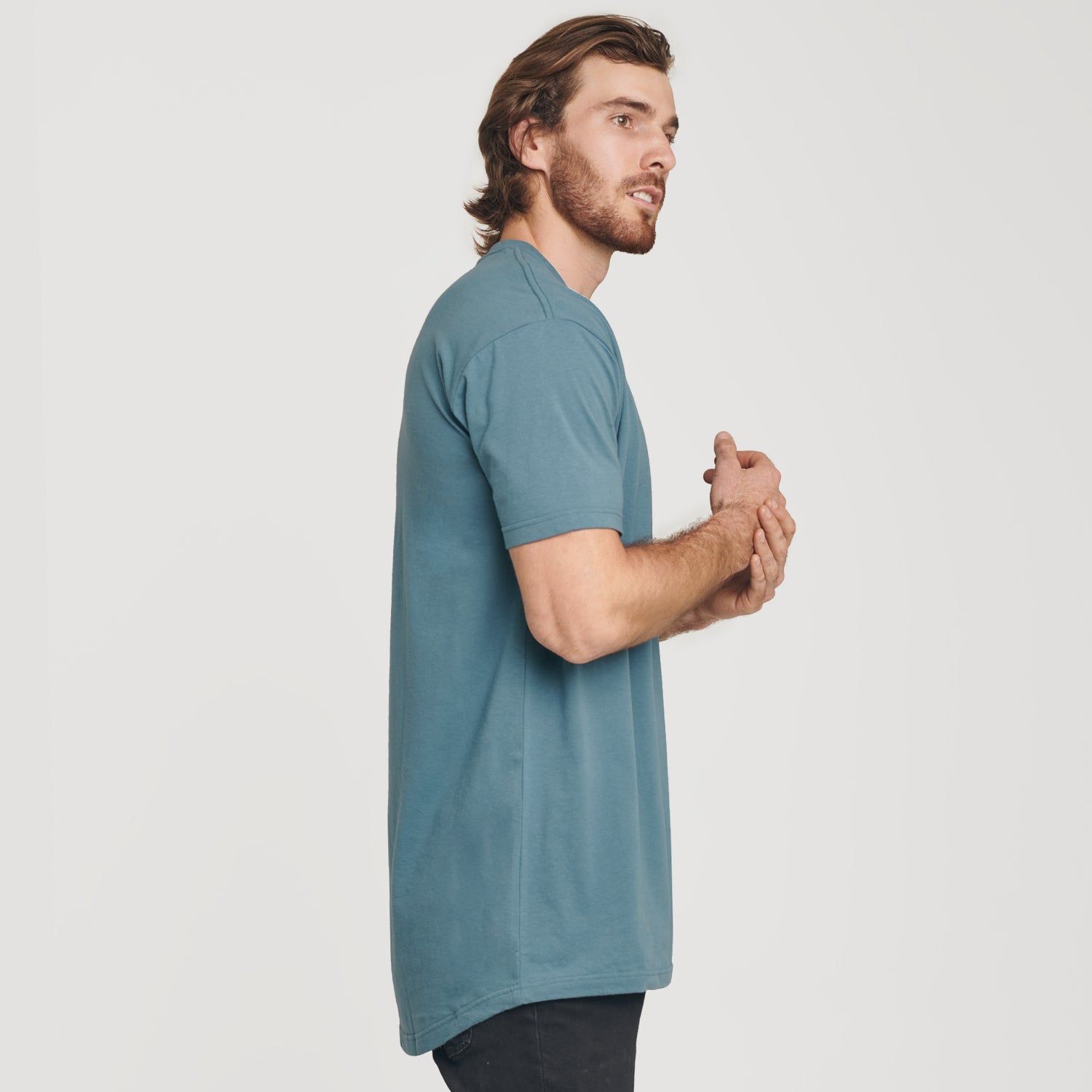 Bluestone Tall Round Hem Crew Neck T-Shirt sold by True Classic product image thumbnail 4
