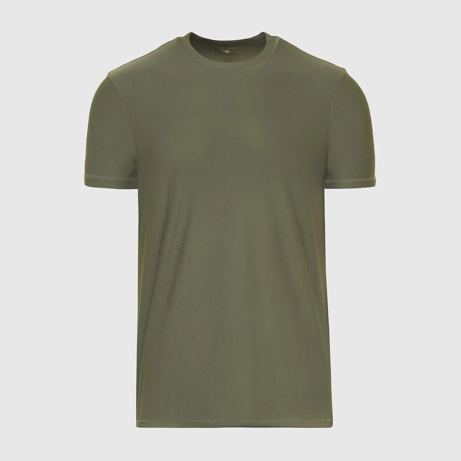 Military Green Active Crew Neck Tee sold by True Classic product image thumbnail 2
