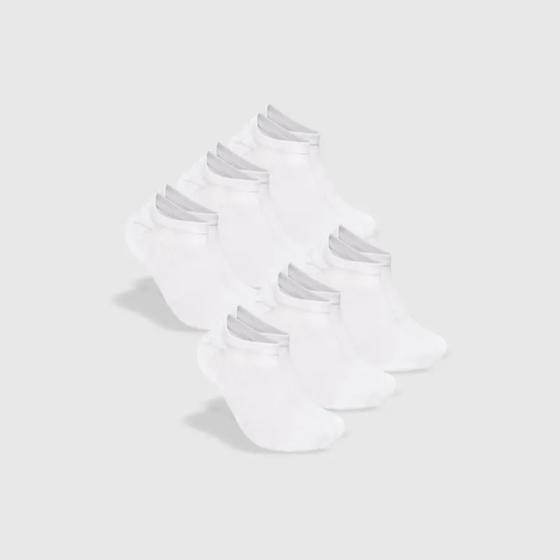 White No Show Socks 6-Pack sold by True Classic
