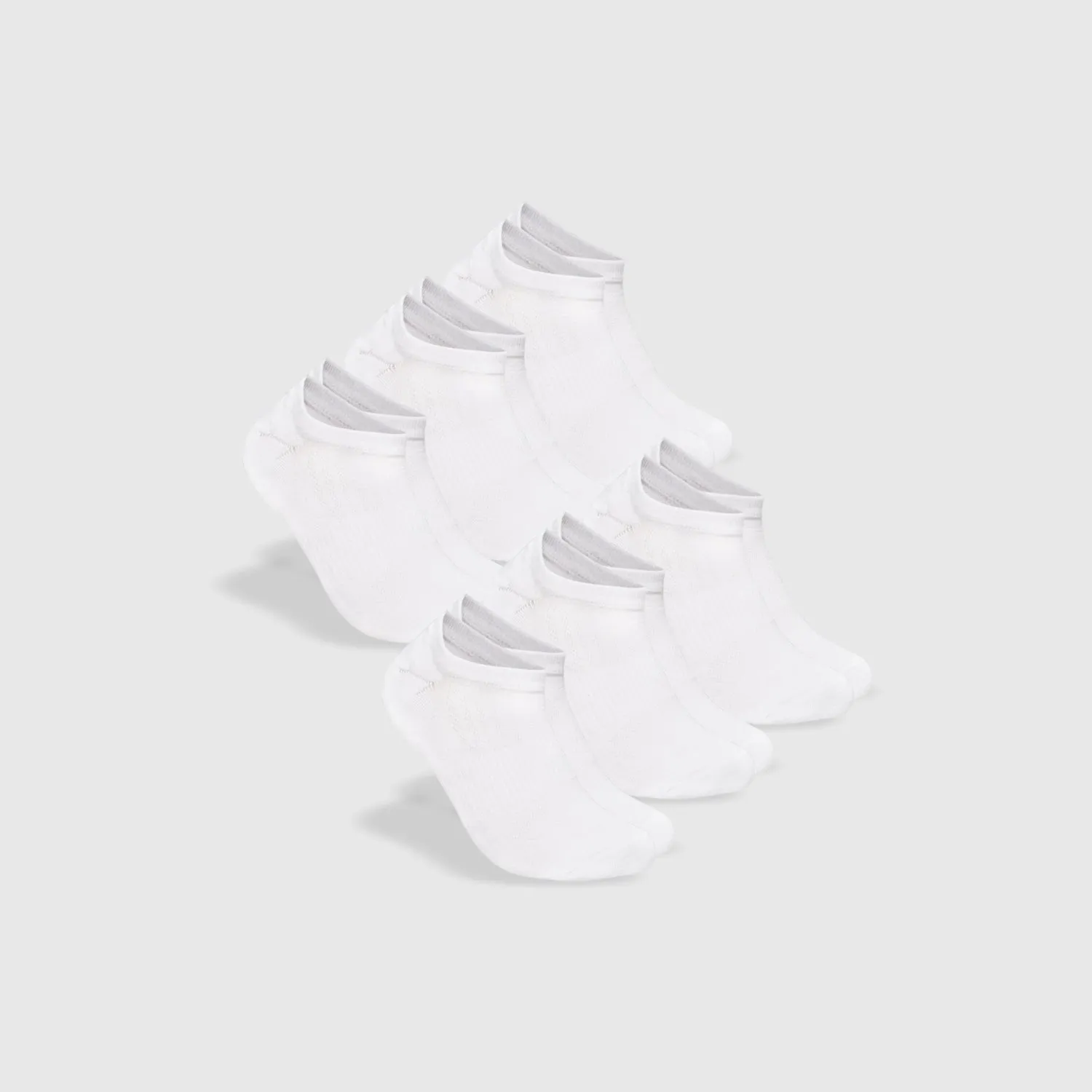 White No Show Socks 6-Pack sold by True Classic