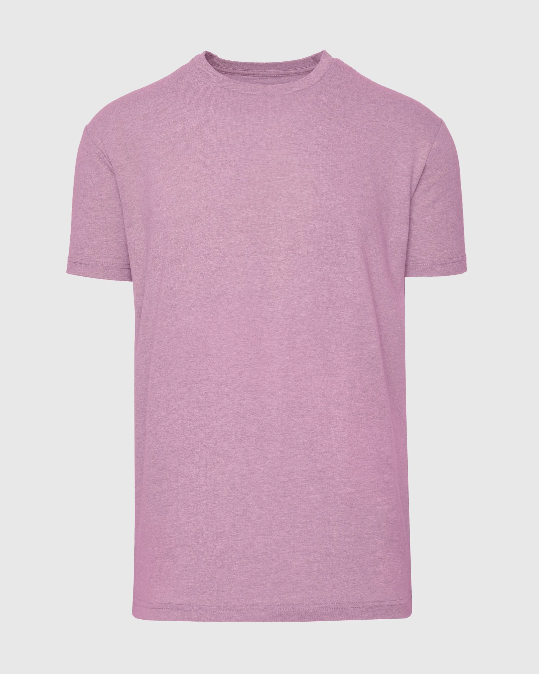 Heather Mauve Classic Crew Neck sold by True Classic product image thumbnail 2