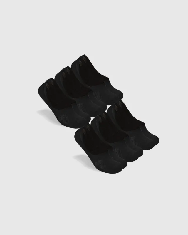 Black Never Show Socks 6-Pack sold by True Classic
