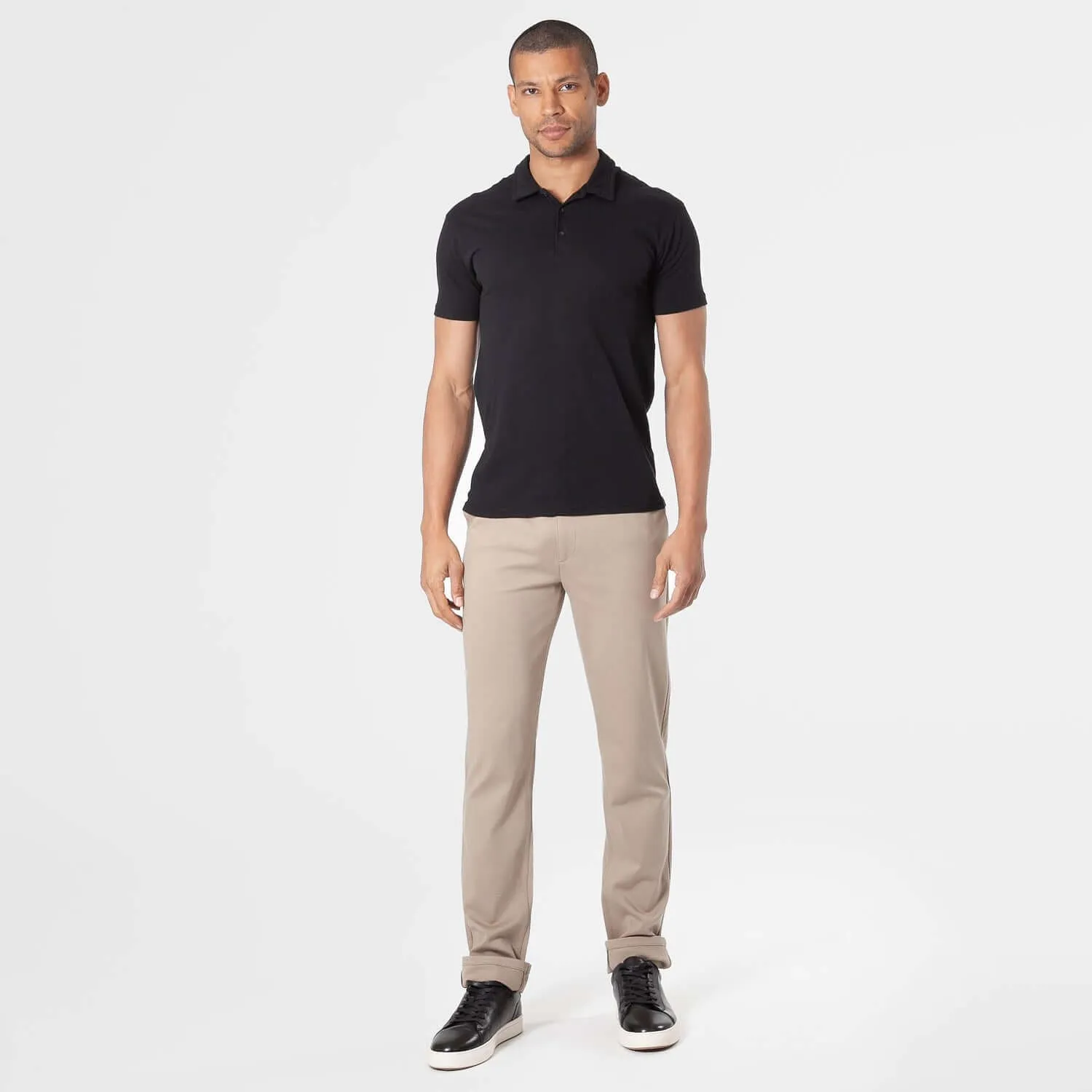 Neutral Slim Comfort Knit Chino Pant 3-Pack sold by True Classic product image thumbnail 4