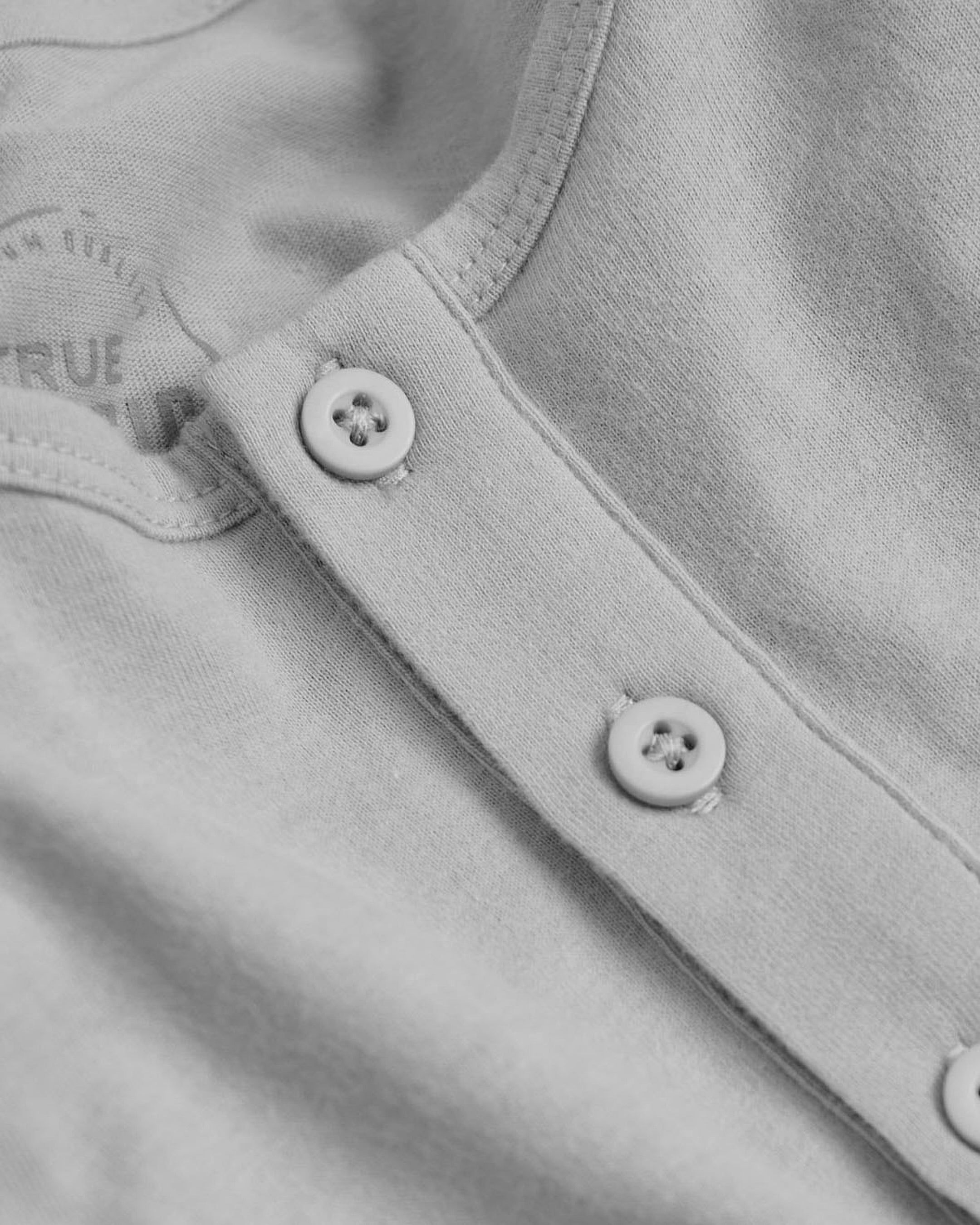 Glacier Gray Long Sleeve Henley sold by True Classic product image thumbnail 3