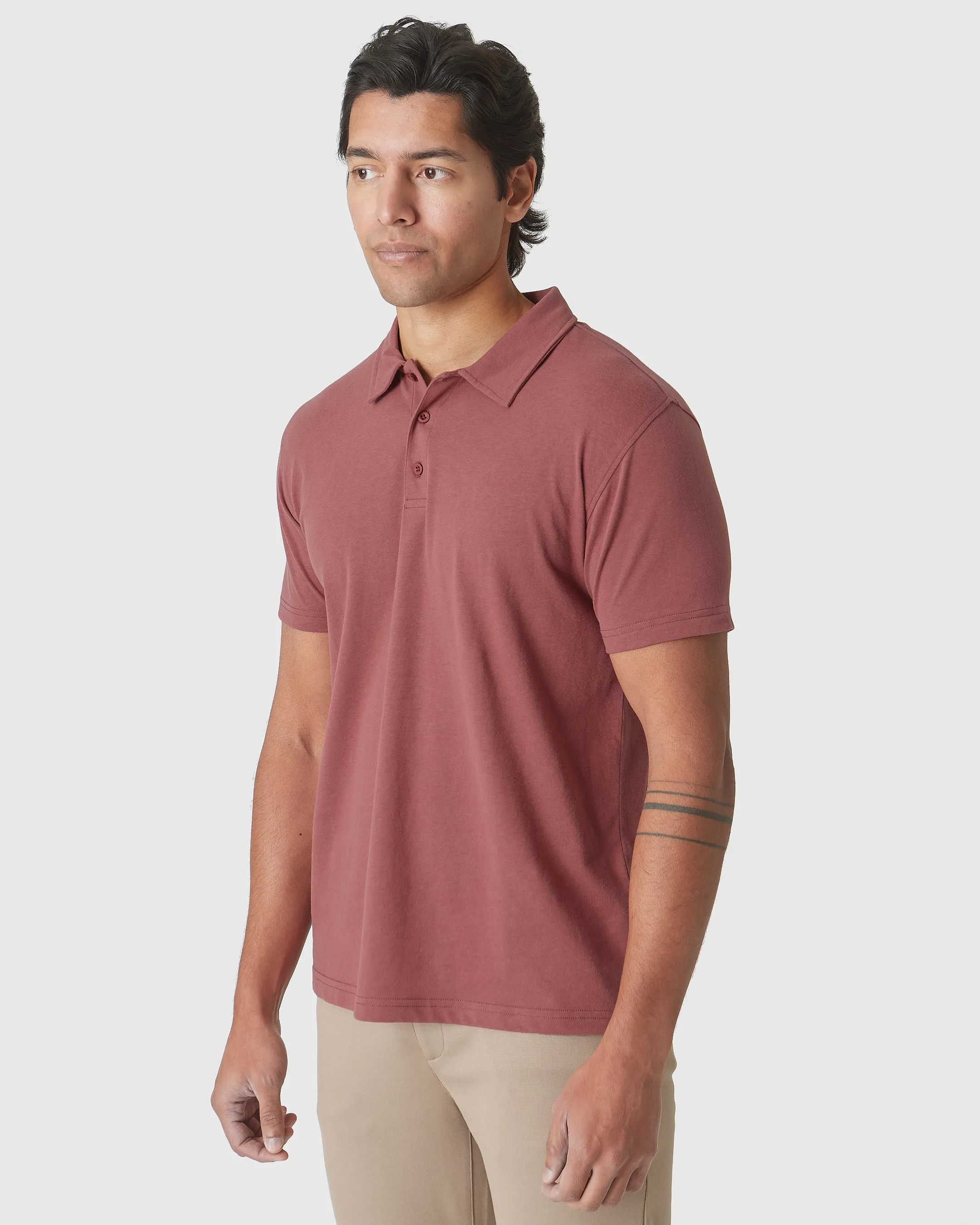 Rustic Apple Short Sleeve Polo sold by True Classic product image thumbnail 4