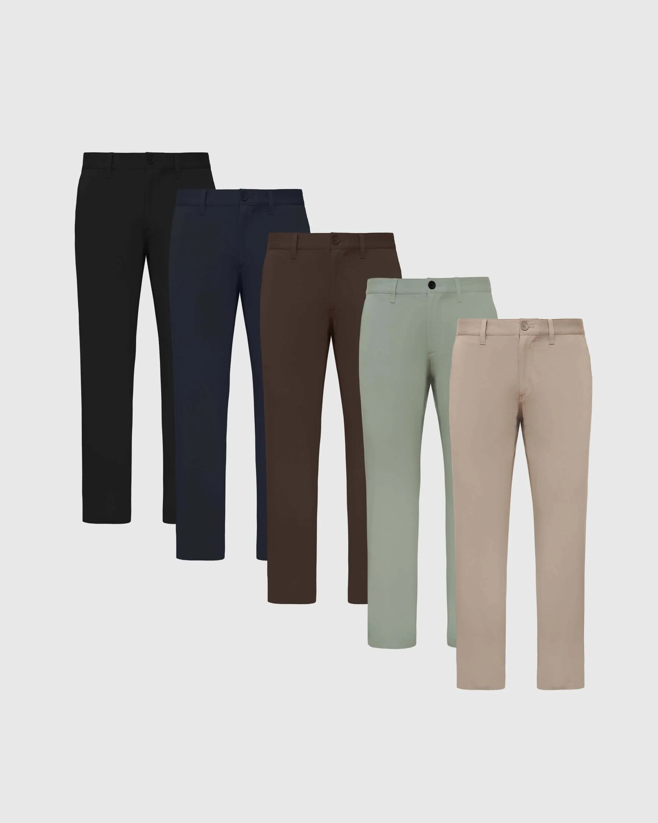Weekday Straight Twill Chino Pant 5-Pack sold by True Classic