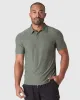 Heather Forest Active Short Sleeve Polo sold by True Classic