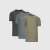 The Heather Color Active Crew Neck T-Shirt 3-Pack sold by True Classic
