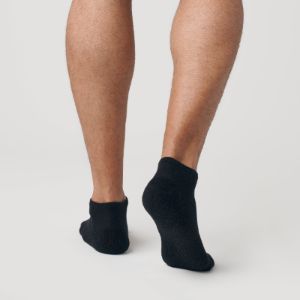 Black Ankle Socks 3-Pack sold by True Classic