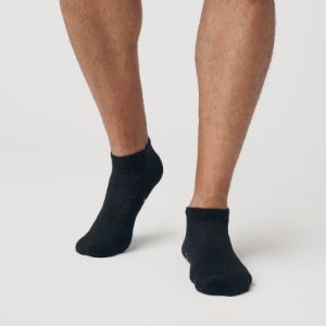 Black Ankle Socks 3-Pack sold by True Classic