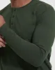 Dark Olive Long Sleeve Henley sold by True Classic