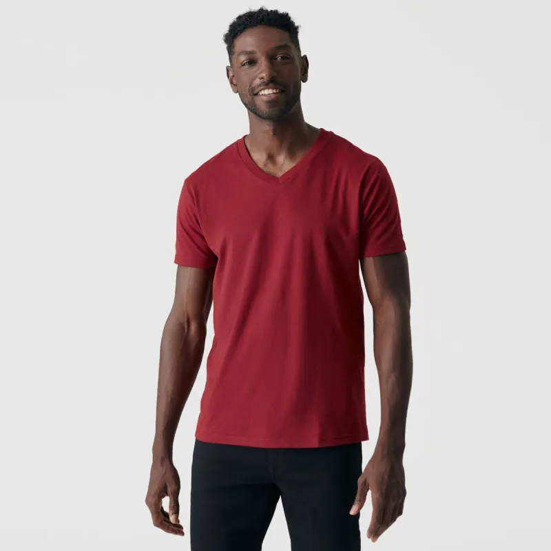 Crimson V-Neck sold by True Classic