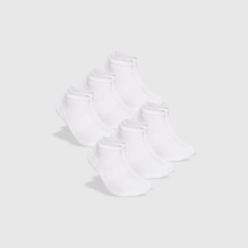 White Ankle Socks 6-Pack sold by True Classic