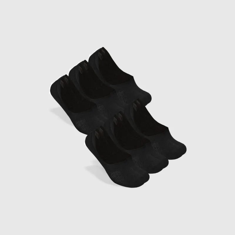 Black Never Show Socks 6-Pack sold by True Classic