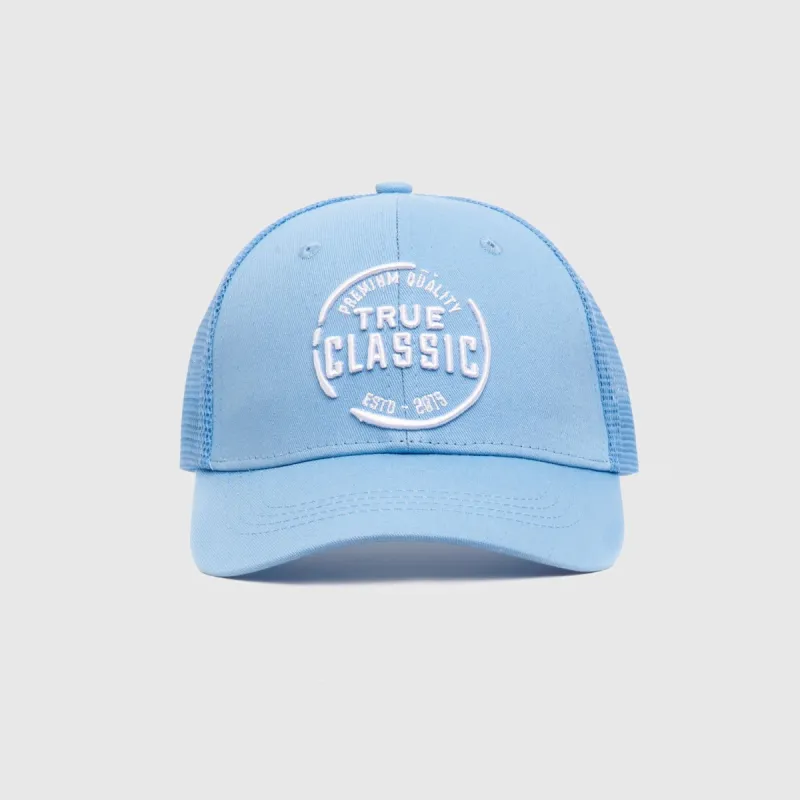 Baby Blue True Classic Trucker Hat sold by True Classic
