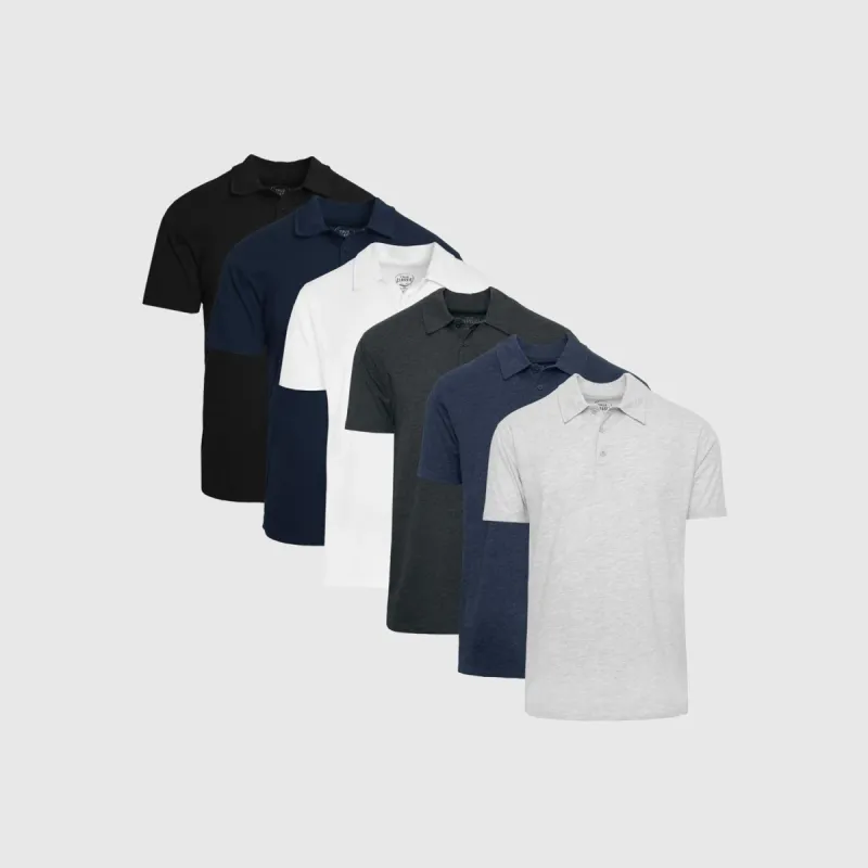 The Core Polo 6-Pack sold by True Classic