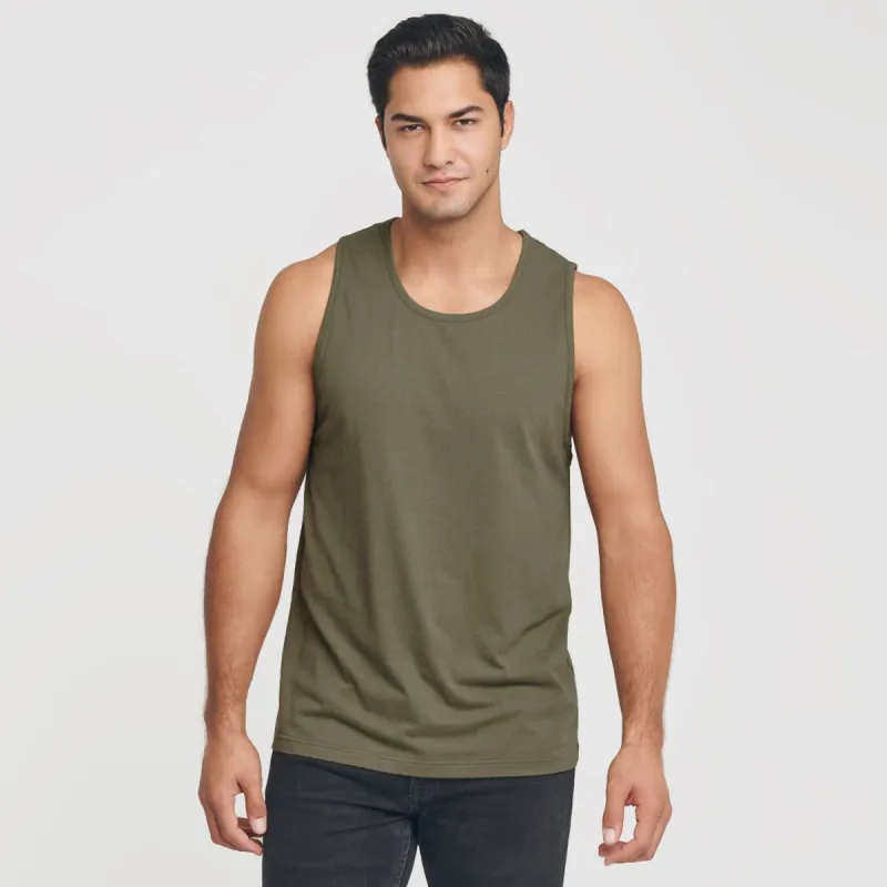 Military Green Tank Top sold by True Classic