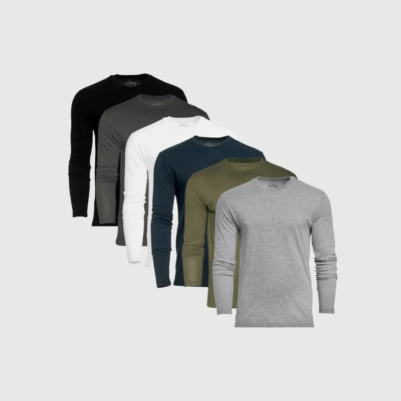 The Long Sleeve Staple 6-Pack sold by True Classic