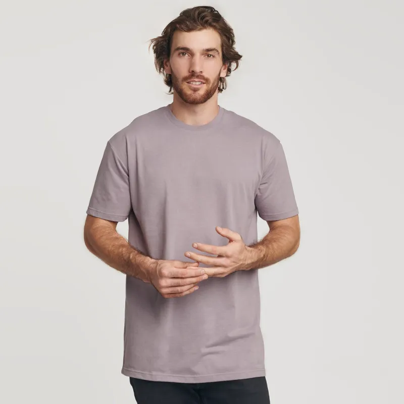 Flint Tall Round Hem Crew Neck T-Shirt sold by True Classic