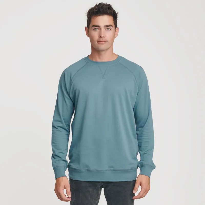 Bluestone French Terry Sweatshirt made by True Classic
