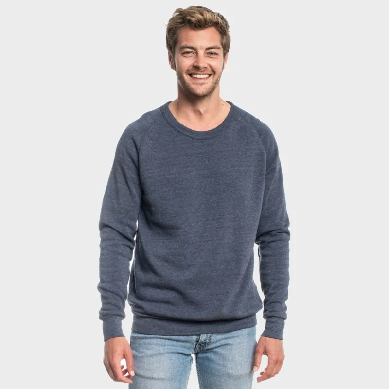 Navy Fleece Pull Over Sweatshirt sold by True Classic