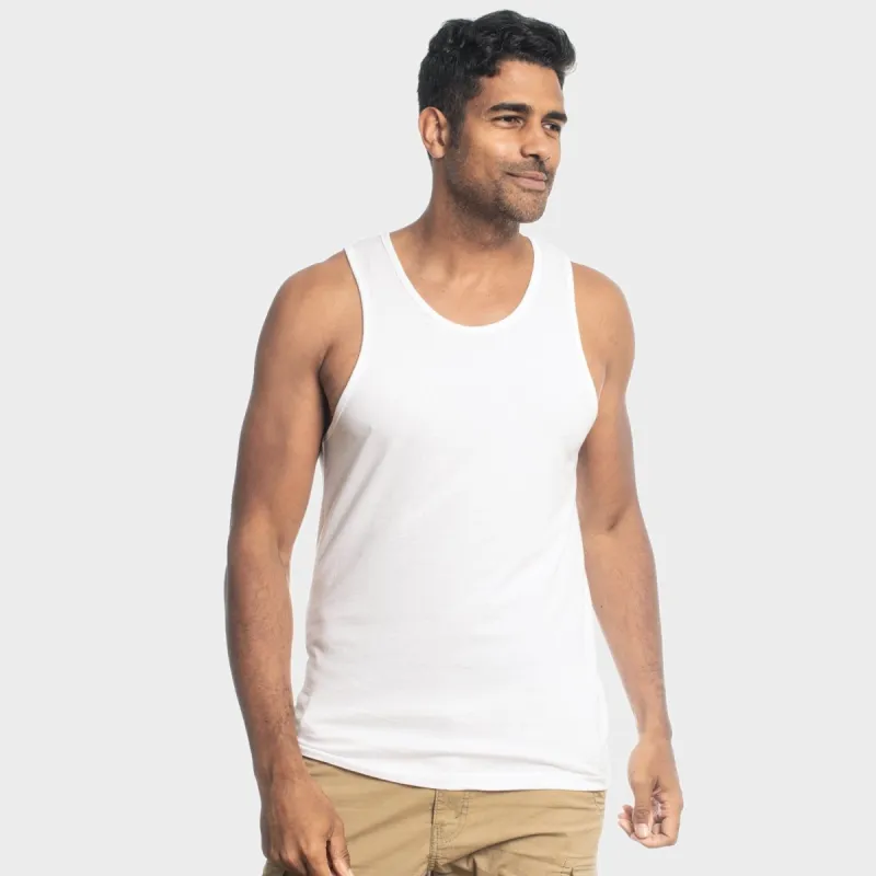 White Tank Top sold by True Classic