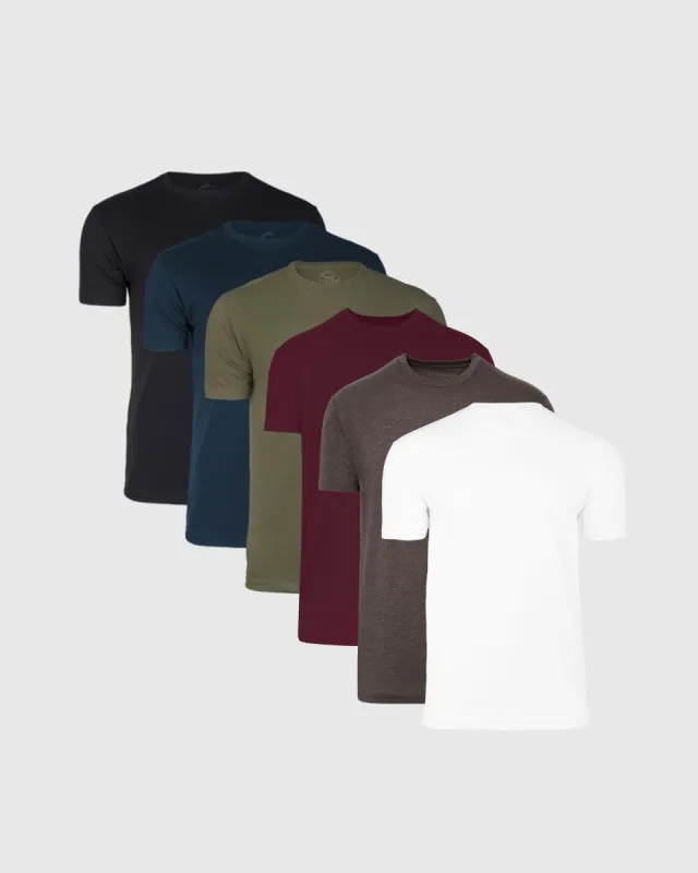 Winter Crew Neck T-Shirt 6-Pack sold by True Classic