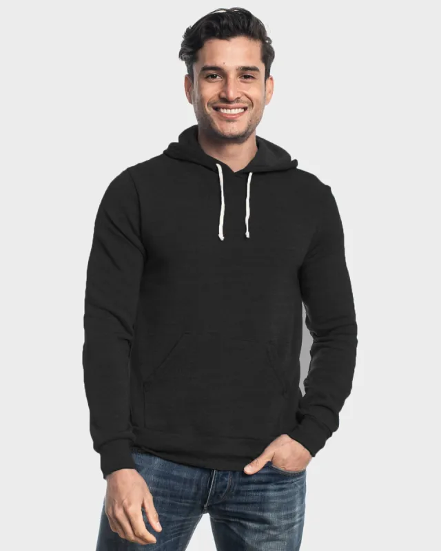 Black Pullover Fleece Hoodie sold by True Classic
