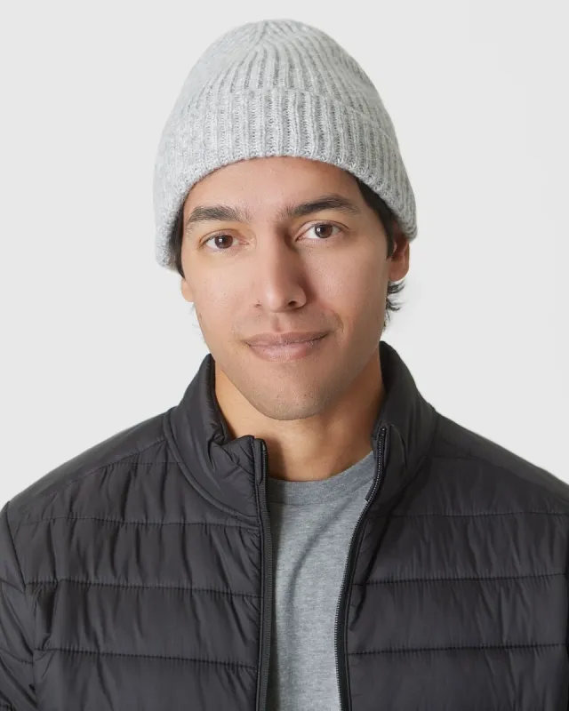 Heather Gray Sweater Beanie sold by True Classic