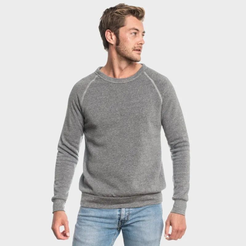 Gray Fleece Pull Over Sweatshirt sold by True Classic